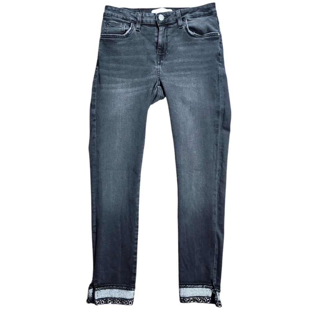 Women's Zara Basic Z1975 Denim jeans gray size 6
